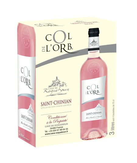 3L Col de l’Orb - Rosé - BAG IN BOX