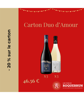 Carton "Duo d'Amour"  -...