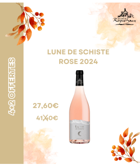 6 bouteilles Lune de schiste, rosé 2024