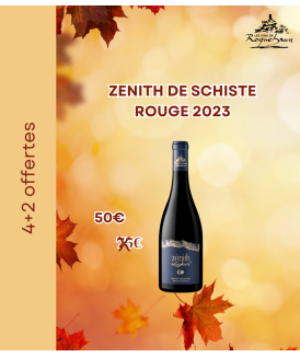 6 bouteilles - Zénith de Schiste ⨀ Rouge 2024